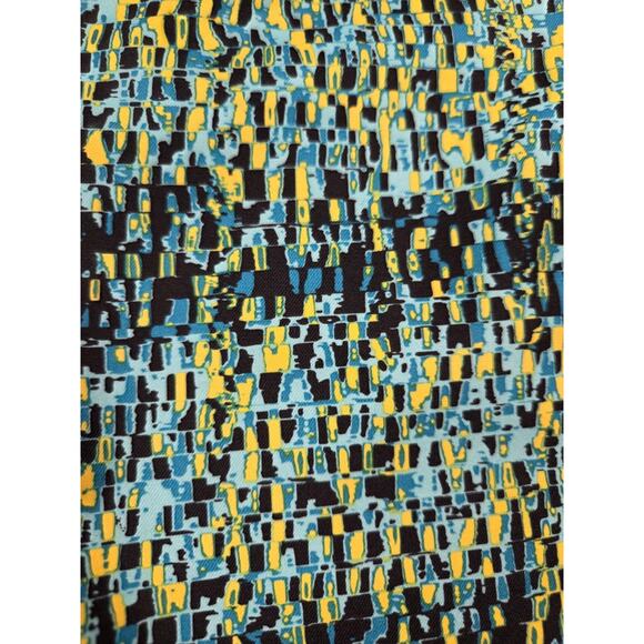 Chase 54 Golf Shorts Athletic Bermuda Length Green Teal Pattern Size 6 - Picture 2 of 7